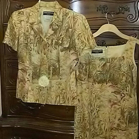 Dessert 2 Pc Dress Jacket Petite - Picture 1 of 4